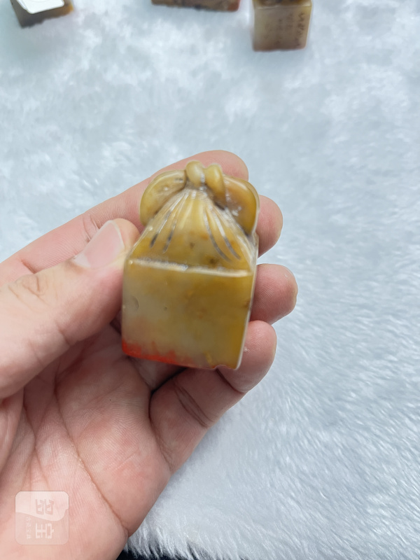 龙、瓜果钮石印章一组 - 图9
